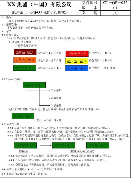 先进先出原则