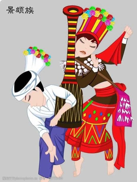 56个民族的 服饰图片