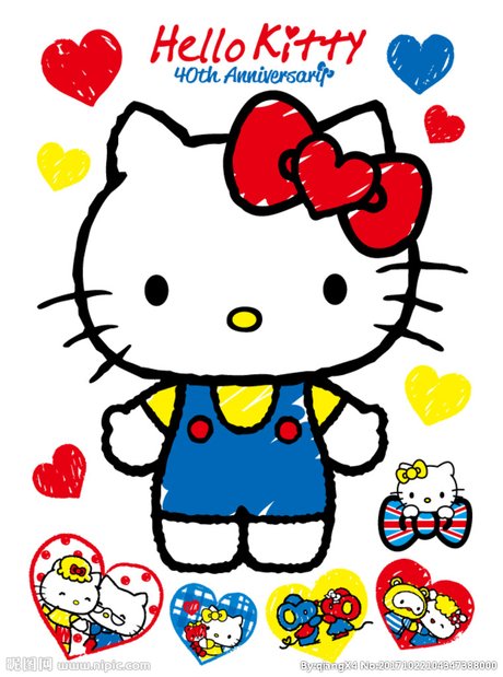 hello kitty 猫图片_人物_商用素材_图行天下图库 hello kitty猫图片