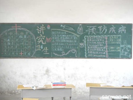 预防 登革热黑板报宣传