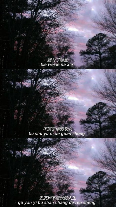 壁纸  抖音最火 三格拼接 壁纸