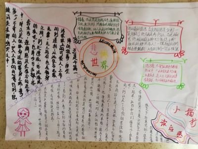 悲惨世界办手抄报_360图片