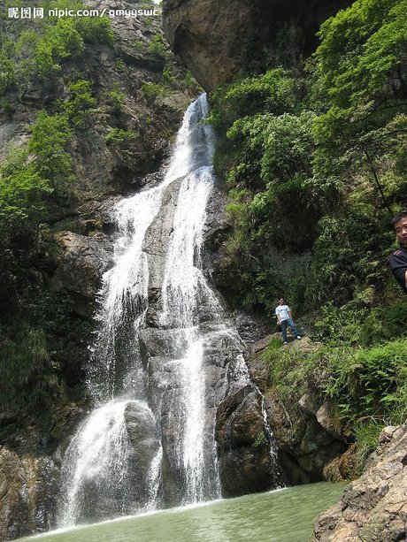 雁荡山瀑布摄影图__自然风景_旅游摄影