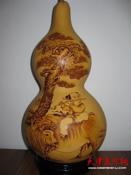葫芦烫画