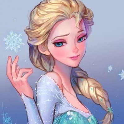 冰雪奇缘艾莎头像 高清唯美的冰雪奇缘头像女王图片