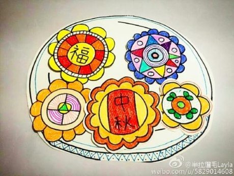 圆形的 世界儿童画