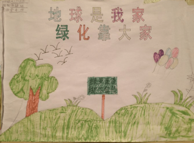 小学生低碳环保绘画