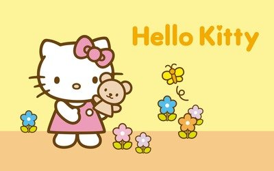 Hellokitty电脑墙纸 360图片