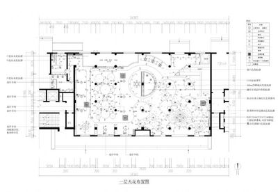 火锅店平面图设计图