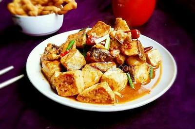 鱼块烧豆腐