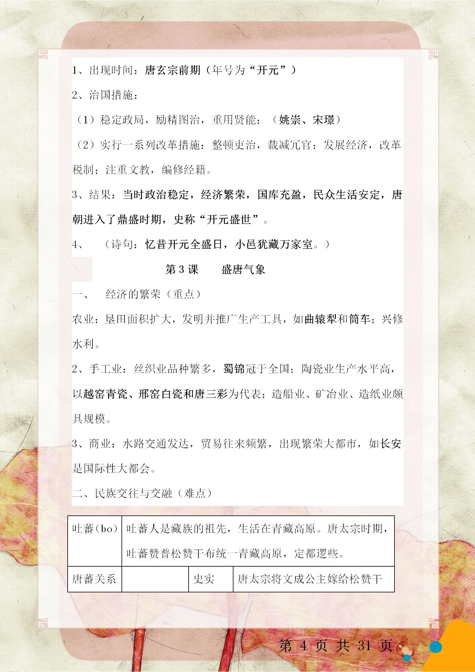 初一历史怎么复习