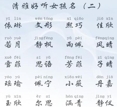 依琳名字的寓意