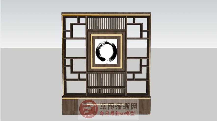 中式装饰柜
