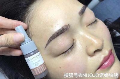 纹眉上色慢是什么原因