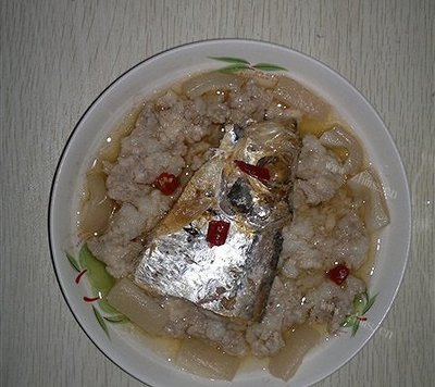 肉饼蒸咸鱼的做法大全家常