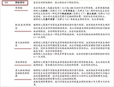 如何看懂保险合同