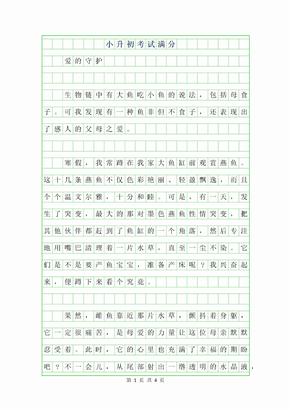 老师是父母作文600字作文开头怎么写