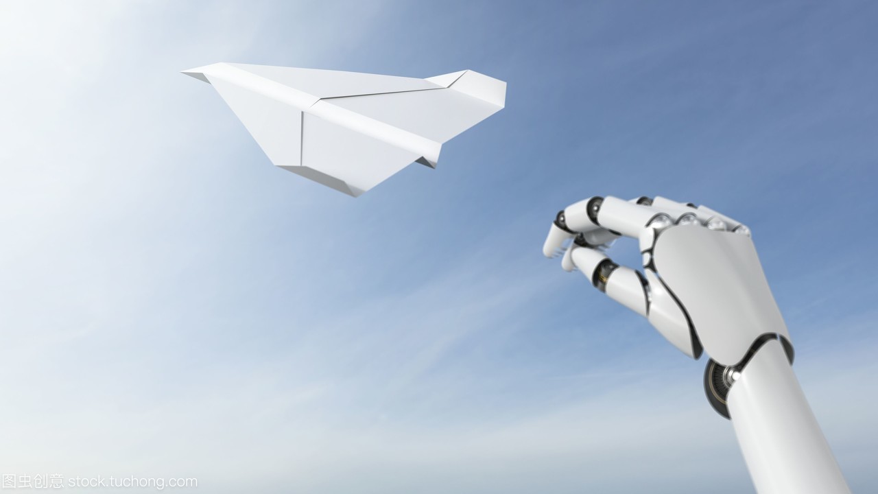 纸飞机添加机器人