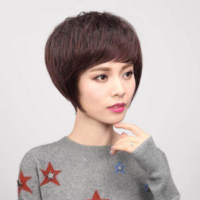 老年女人短发剪发技巧