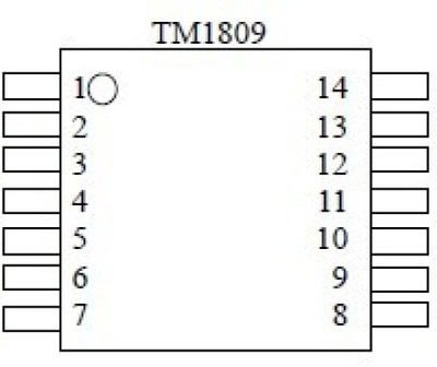 tm1809示例程序
