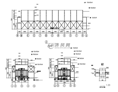 钢结构搭建图纸（cad绘制钢结构图纸教程，钢结构节点设计要点） 建筑效果图设计 第5张