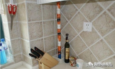 天然气表与橱柜