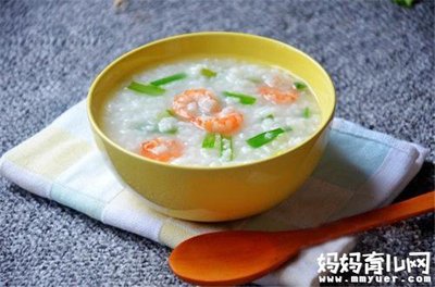 八个月宝宝可以吃虾粥吗