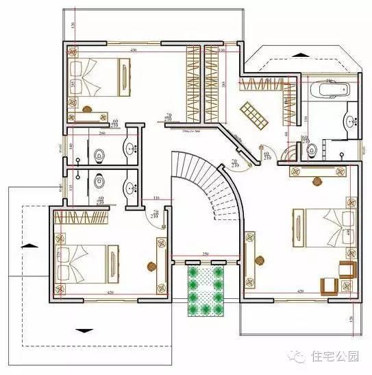 90平米的房子设计图