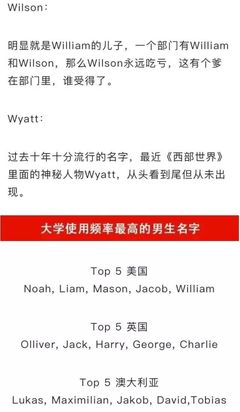 wilson英文名