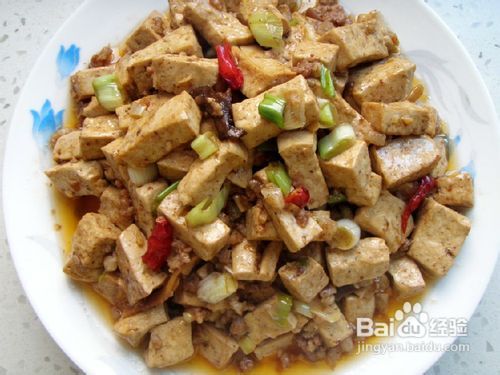 肉末炒豆腐的家常做法
