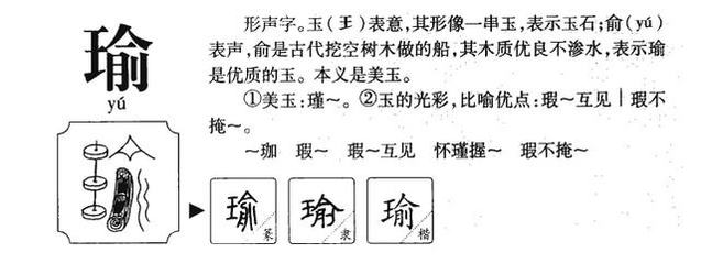 带渝字的男孩名字