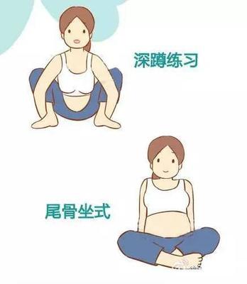 孕妇深蹲的标准动作