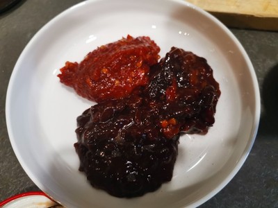 羊蝎子酱的制作方法