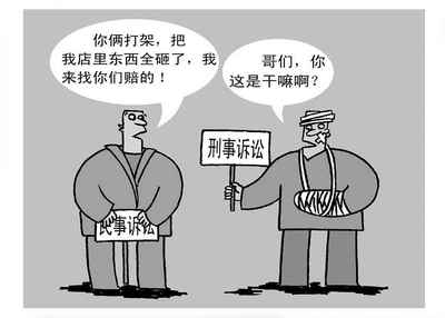 打架属于民事还是刑事