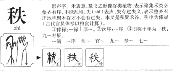 禾字取名