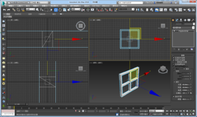 3dmax窗户