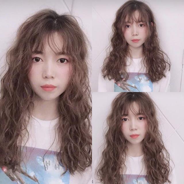 发型烫发女中长发