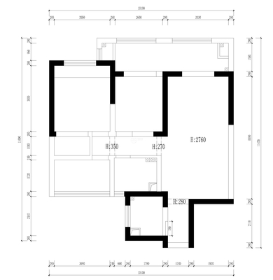 原始户型图