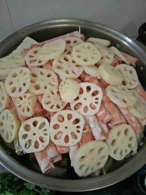 火锅羊肉片制作方法