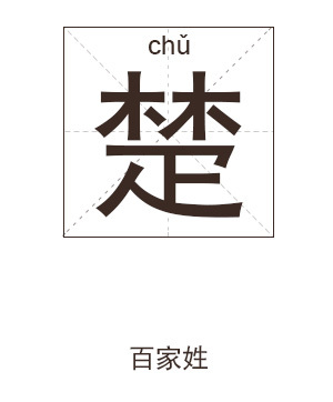 姓楚的男孩名字大全