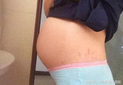 三个月肚子有多大