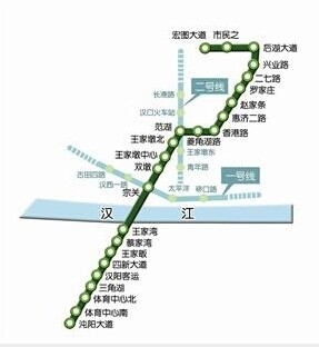 武汉地铁3号线线路