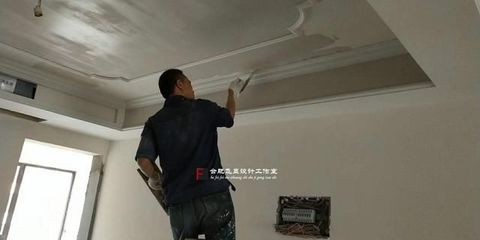 装修还是先吊顶还是先刷墙