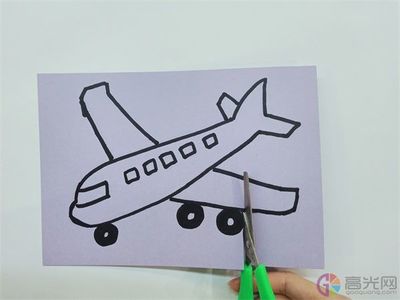 剪纸飞机客舱图片素材下载