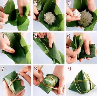 长粽子的制作方法步骤