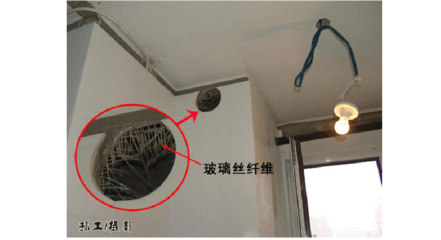 吊顶 烟道开口