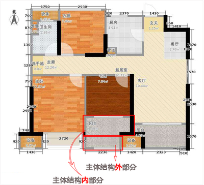 卫生间面积怎么算