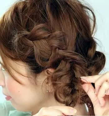 韩式麻花辫
