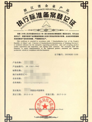 执行标准是什么