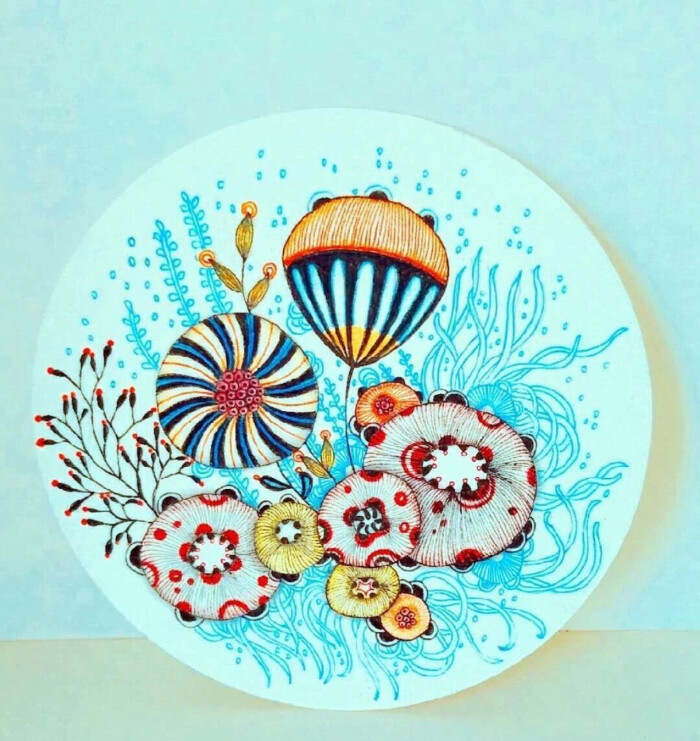 创意线描装饰画